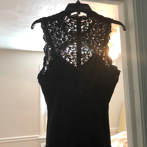 Black mermaid gown - Picture 5 of 7